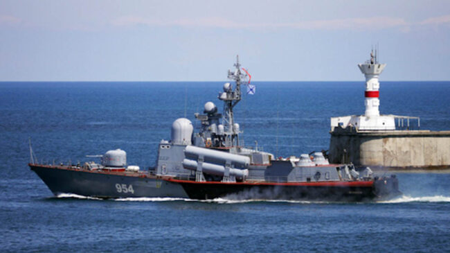Ucrania anuncia que ha hundido una corbeta rusa en aguas próximas a Crimea