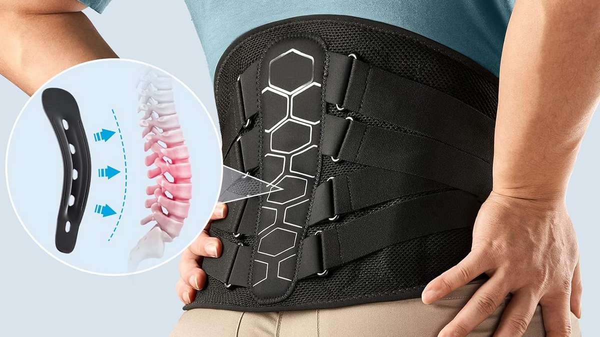 Faja de seguridad para proteccion de la espalda talla xl