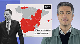 La pérdida de poder territorial del PSOE explicada en 2 minutos