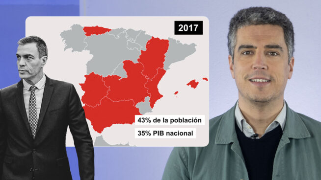 La pérdida de poder territorial del PSOE explicada en 2 minutos
