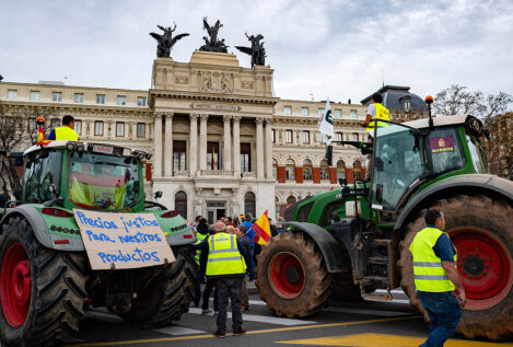Los agricultores marcharán de nuevo con sus tractores en el centro de Madrid el lunes