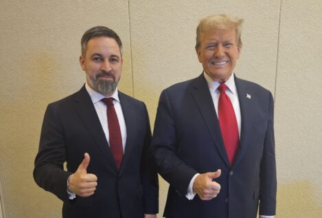 Santiago Abascal se reúne en Washington con Donald Trump
