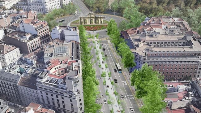 Almeida anuncia la creación de un bulevar que unirá la Plaza de Cibeles con la Puerta de Alcalá