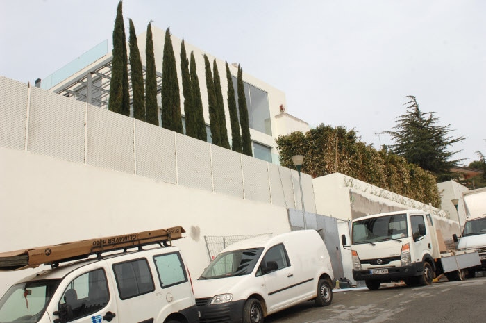La casa que se construyeron Gerard Piqué y Shakira en Barcelona.