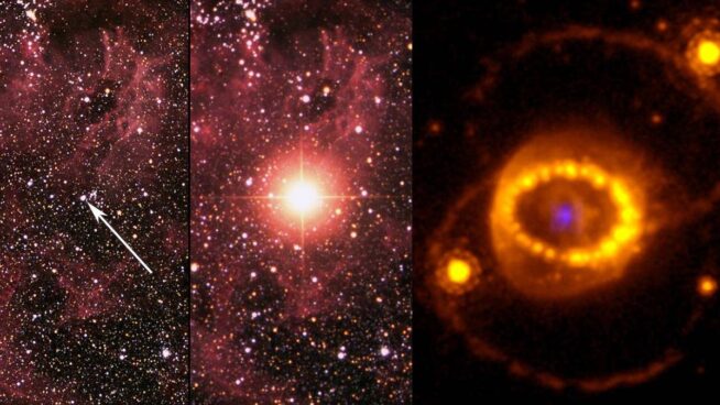 Detectada una estrella de neutrones en los restos de la supernova más estudiada de la historia