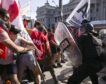 La izquierda protesta contra la ley ‘ómnibus’ de Milei: incendios y ataque a un diputado