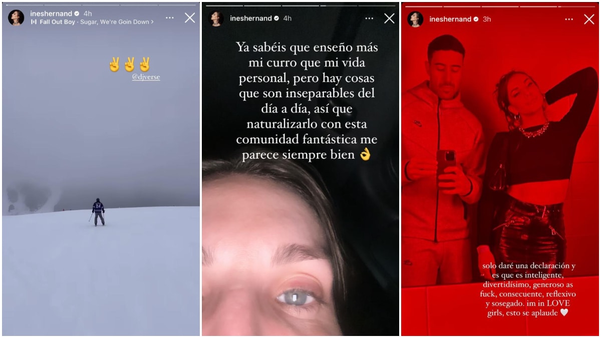 Inés Hernand se ha declarado a su novio en Instagram.