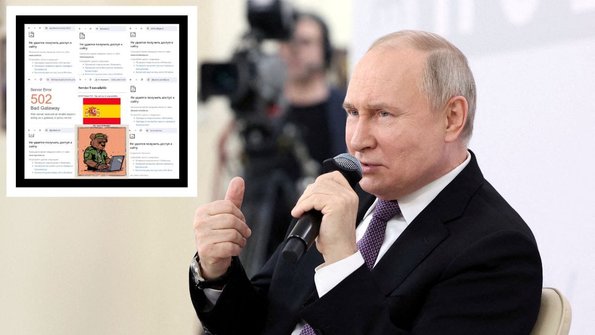Hackers rusos afines a Putin tumban webs gubernamentales en apoyo a las tractoradas
