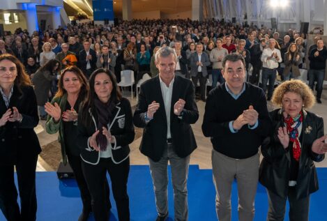 Alfonso Rueda promete un plan educativo contra el abandono escolar