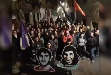 Sortu organiza un acto en Bilbao para felicitar el cumpleaños a dos presos de ETA