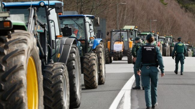 La llegada a Madrid de 500 tractores afecta al tráfico: estas son las vías que se van a cortar