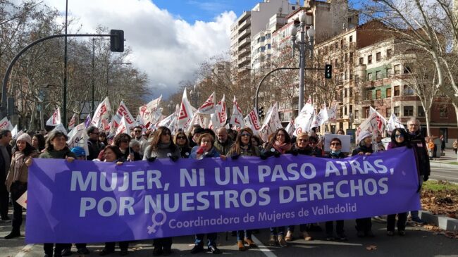 Marchas por el feminismo en Castilla y León para celebrar el 8M