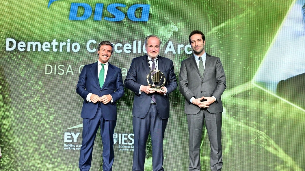 Demetrio Carceller Arce, presidente de Disa Corporación, Premio Emprendedor del Año de EY