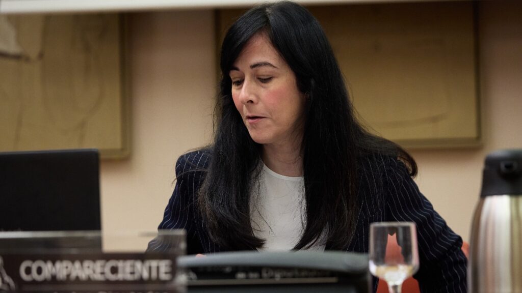 Belen Gualda, presidenta de la SEPI, compañía con la que BBVA comparte capital en Telefónica.