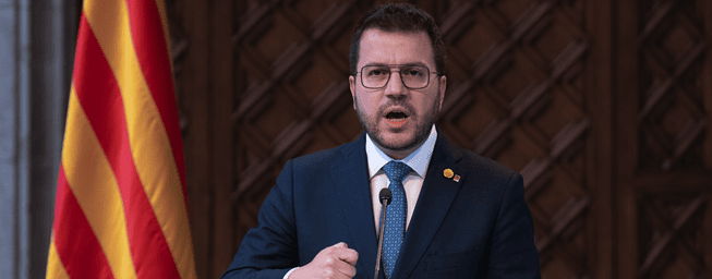 Pere Aragonès adelanta las elecciones en Cataluña al 12 de mayo