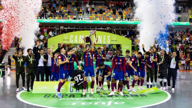 El Barça es el campeón de la Copa de España de fútbol sala 2024