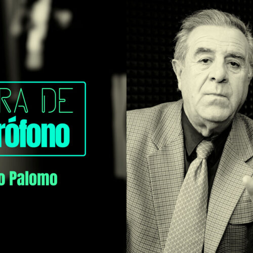 Fuera de micrófono con Graciano Palomo