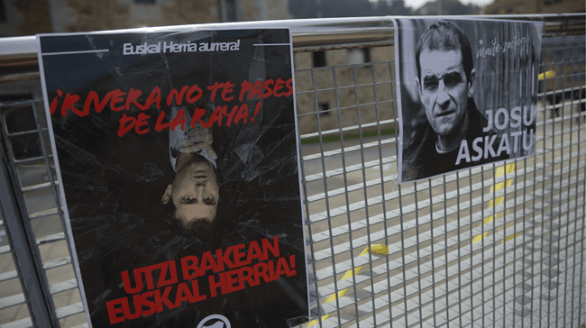 UPN censura la «exhibición de más carteles de apoyo» a «asesinos de ETA» en la Korrika