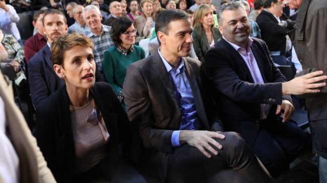 Chivite y Cerdán colaron en las listas del PSOE de Navarra a tres detenidos en el 'caso Koldo'