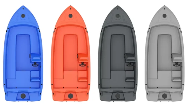 El barco completamente reciclable phantom