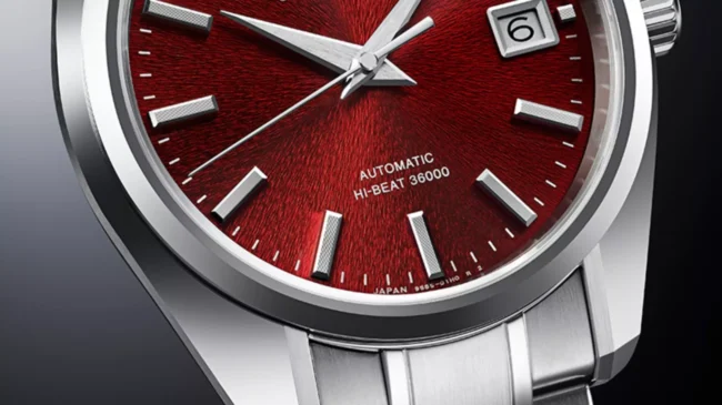 Grand Seiko evoca el Monte Iwate en la esfera de un reloj