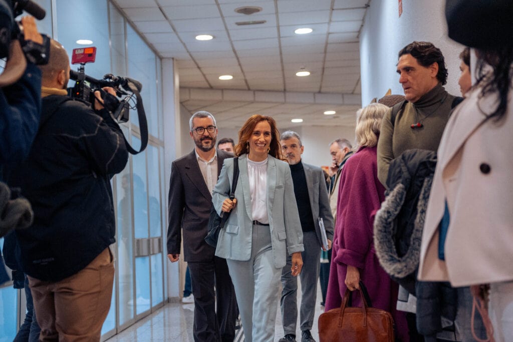La ministra de Sanidad, Mónica García, llega al pleno del Consejo Interterritorial del Sistema Nacional de Salud