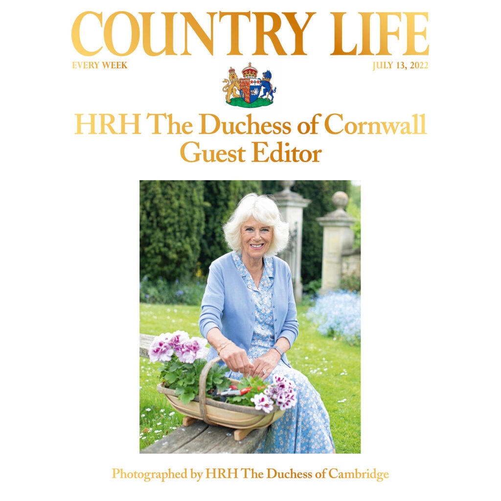 La portada de Country Life que fotografió Kate Middleton.