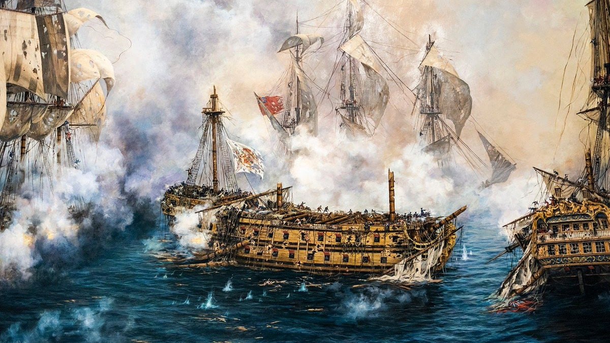 El navío español que se enfrentó a 12 barcos ingleses y aun así cumplió su misión