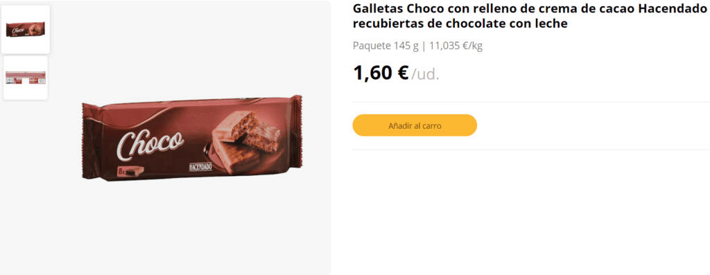 Galletas Choco | Mercadona