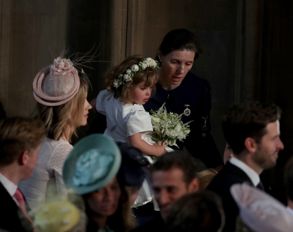 La última foto de María Teresa Turrión Borrallo en la boda de Meghan Markle y el príncipe Harry.