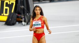 María Vicente se retira del Mundial de Atletismo por una rotura del tendón de Aquiles