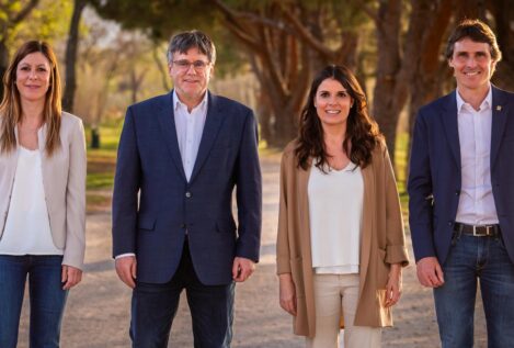 Puigdemont se reúne con los cabezas de lista de Junts por Gerona, Tarragona y Lérida