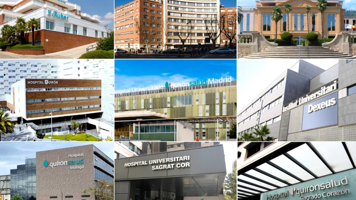 Nueve hospitales de Quirónsalud, en el ‘top 50’ de los mejores de España, según ‘Newsweek’
