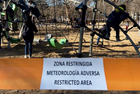 El Retiro y otros ocho parques de Madrid, cerrados este sábado por rachas de viento