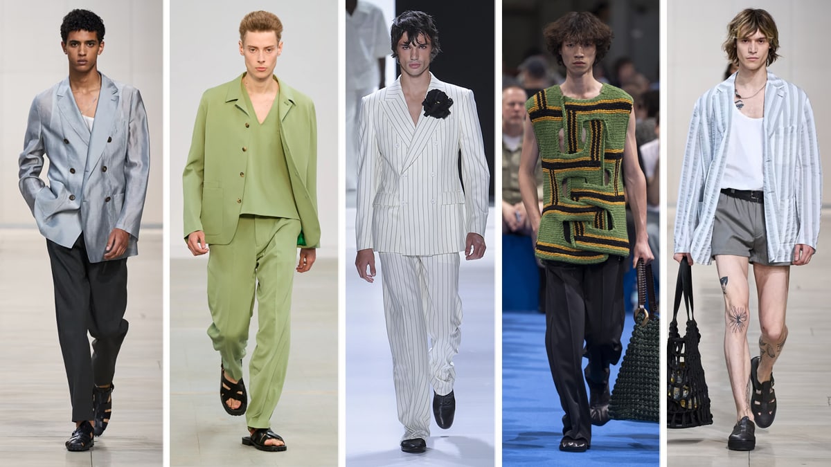 Del caqui al croché: las 10 tendencias en moda masculina que protagonizarán la temporada