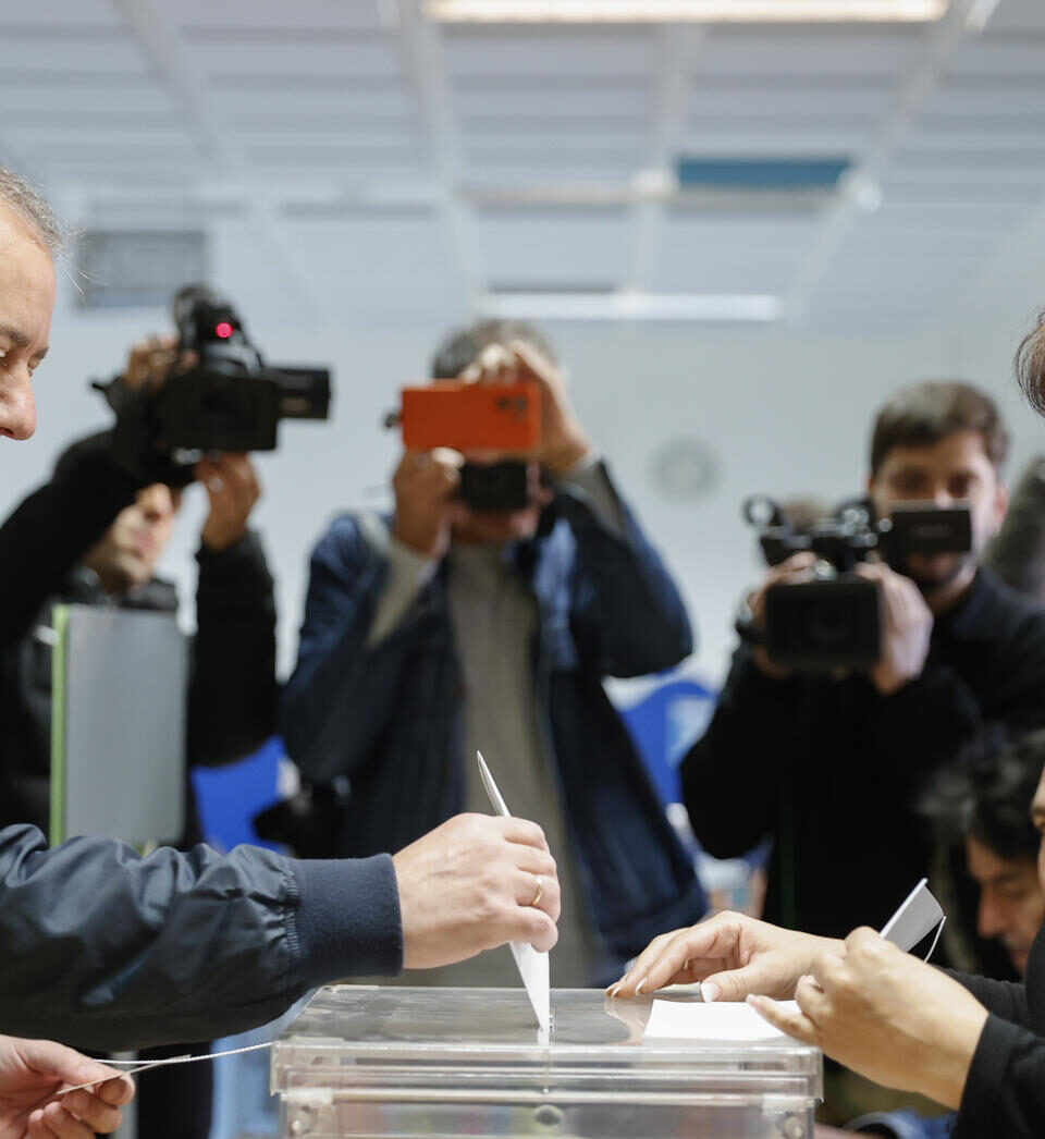 Las elecciones en el País Vasco, en imágenes