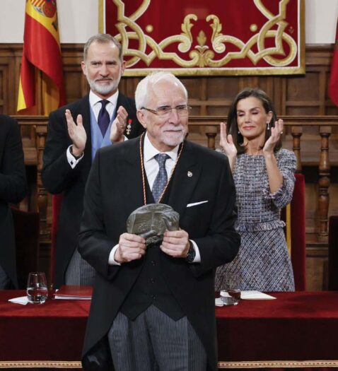 Luis Mateo Díez recibe el Premio Cervantes 2023