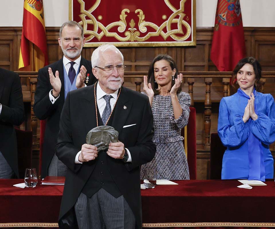 Luis Mateo Díez recibe el Premio Cervantes 2023