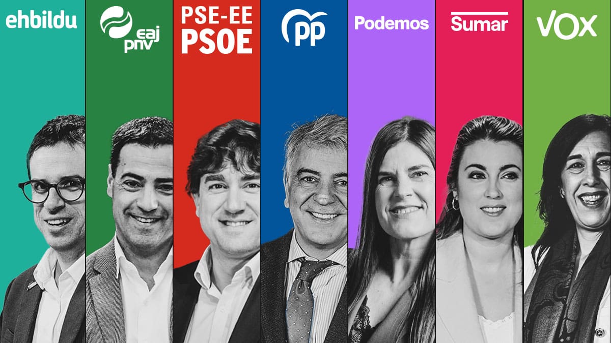 Así hemos vivido la jornada electoral en el País Vasco en la que el PNV ha logrado la victoria