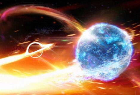 Un equipo de Baleares detecta la fusión de una estrella de neutrones y un objeto desconocido