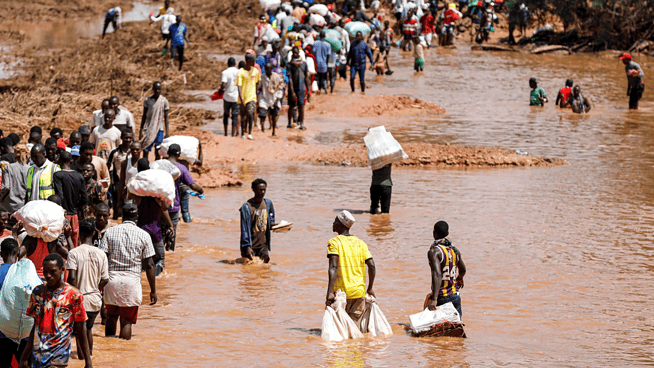 Al menos treinta muertos tras varios días de lluvias torrenciales en Kenia