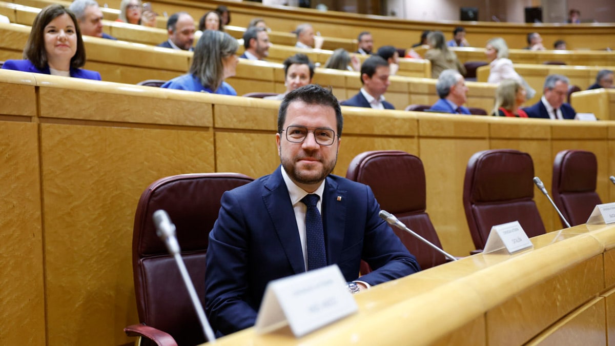 Aragonés avisa en el Senado: «La financiación singular y el referéndum serán inevitables»