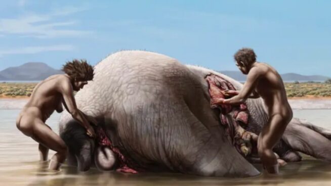 Los homínidos de la península ibérica comían elefante hace 1,2 millones de años