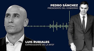Los audios de Rubiales a Sánchez muestran su estrecha relación: «Fuerte abrazo, compañero»