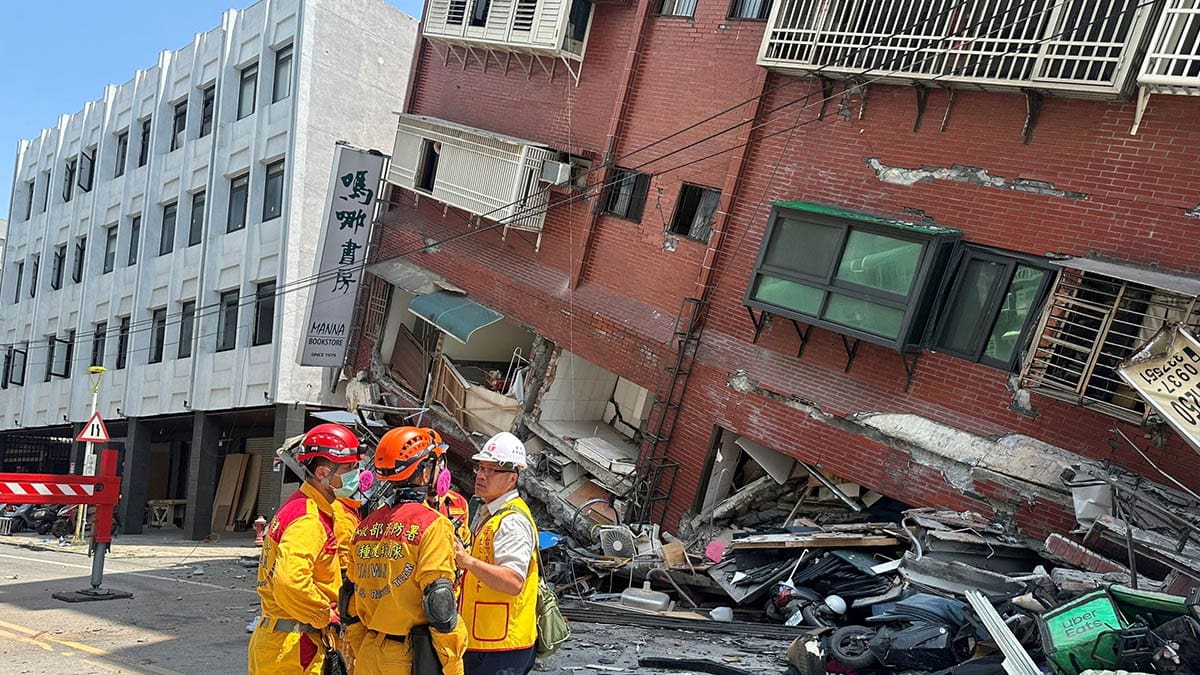 Un terremoto de 7,4 grados en Taiwán deja cuatro muertos y decenas de heridos