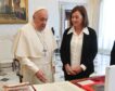 El papa Francisco recibe a Francina Armengol en el Vaticano