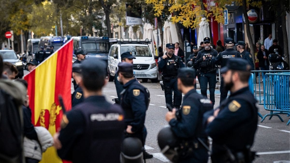 La Policía detiene en Madrid a un hombre con armas de guerra buscado por Bélgica