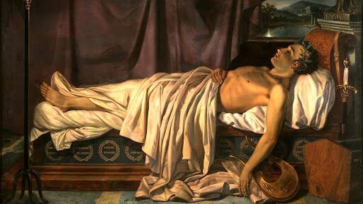 Lord Byron, la muerte del héroe romántico