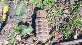 Desactivada una granada de mano de la Guerra Civil encontrada en Campillejo (Guadalajara)