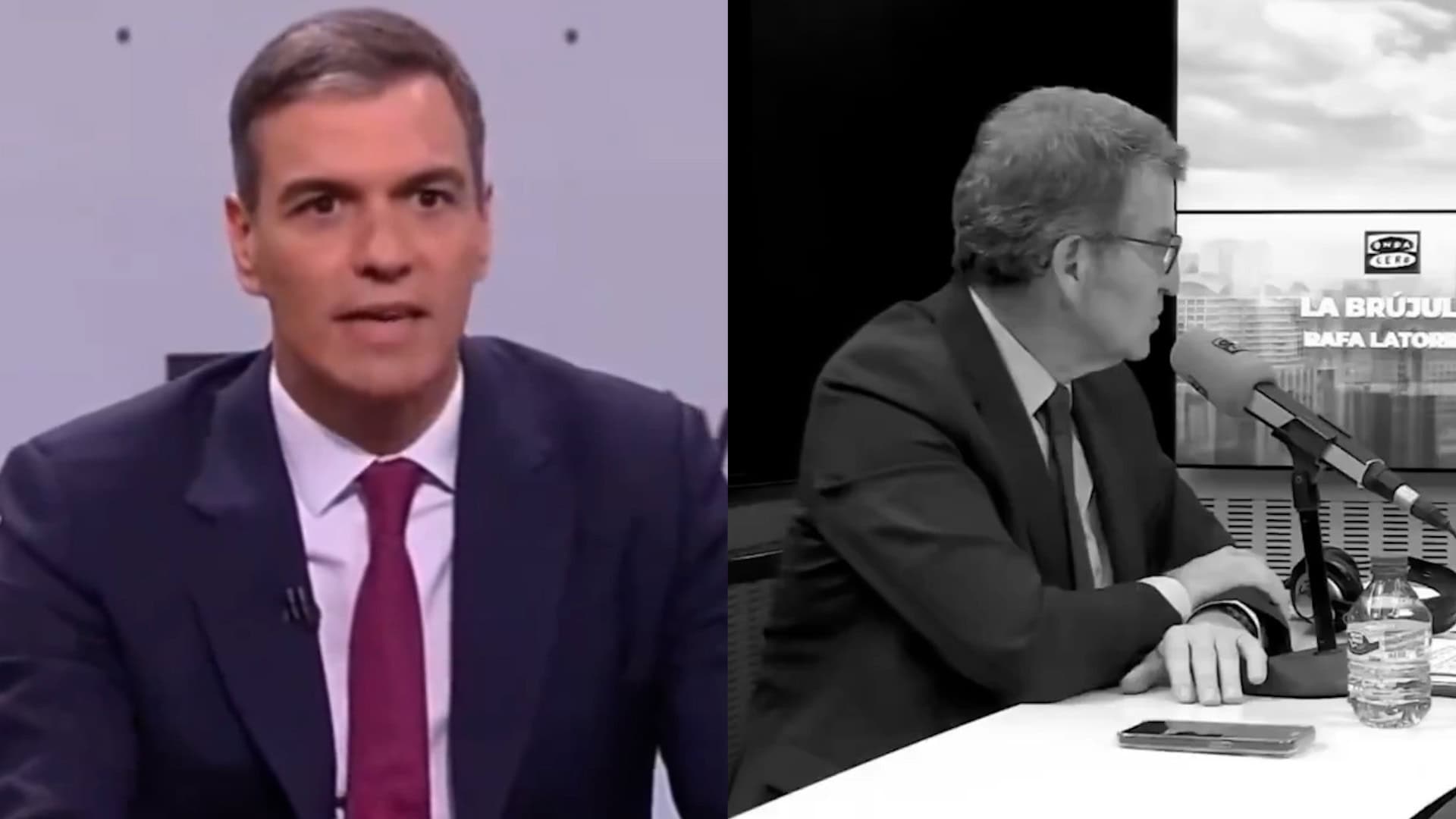 El PP acusa a Pedro Sánchez de lanzar un bulo contra Alberto Núñez Feijóo en la entrevista en RTVE